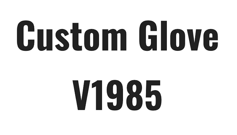 V1985 (Production Time: 7-9 Weeks, NO RETURNS)