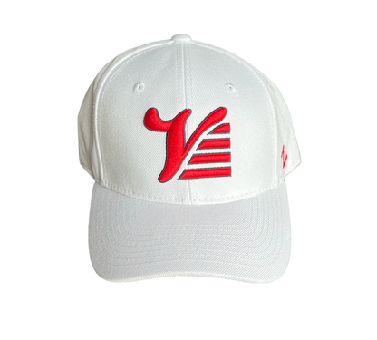 Valle White Fitted Hat